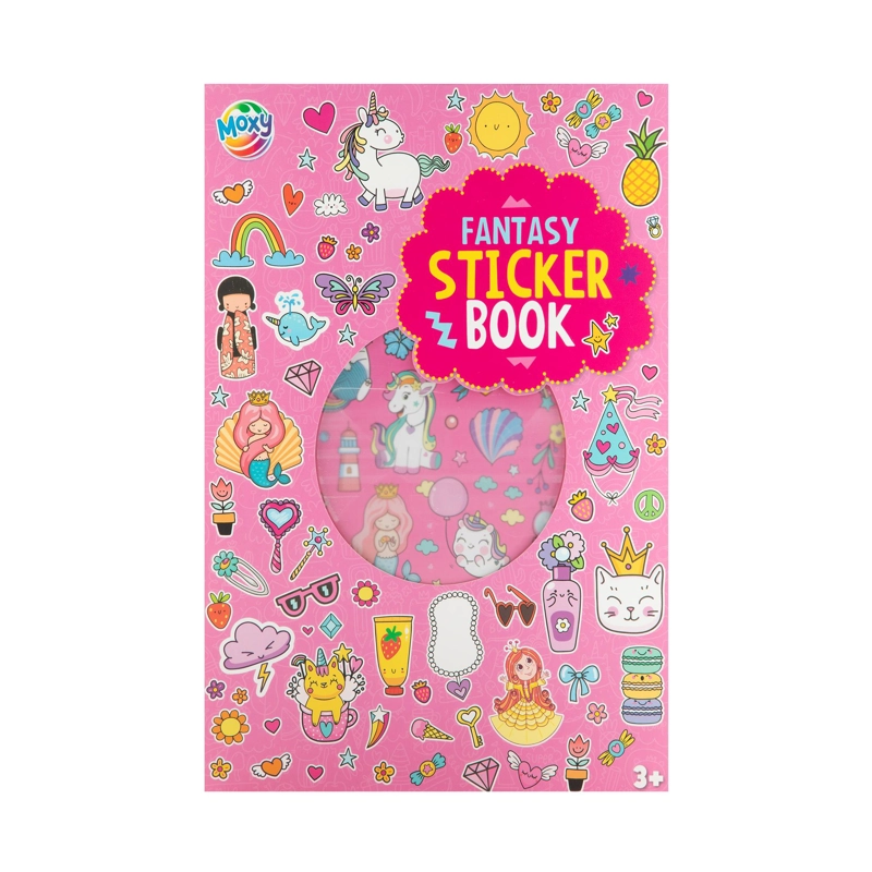 LIBRO DE STICKERS UNICORNIO MOXY - 1