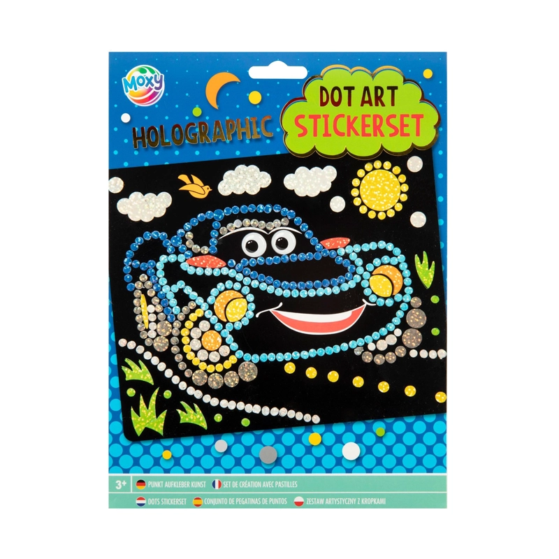 PINTA CON DIAMANTES HOLOGRAFICA AUTO MOXY - 1