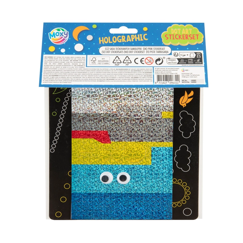 PINTA CON DIAMANTES HOLOGRAFICA AUTO MOXY - 2