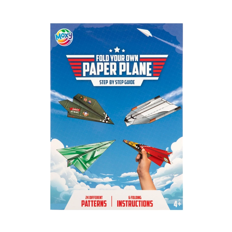 HAZ TU PROPIO AVION DE PAPEL MOXY - 1