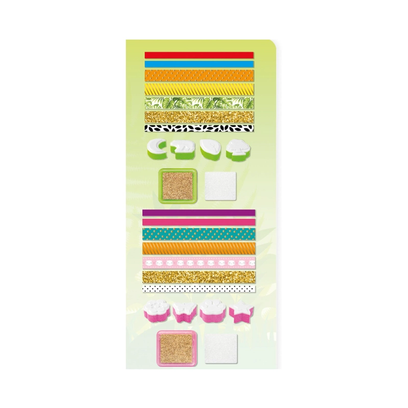 LIBRO DE ACTIVIDADES CON CINTA ADHESIVA TIGRE MOXY - 2