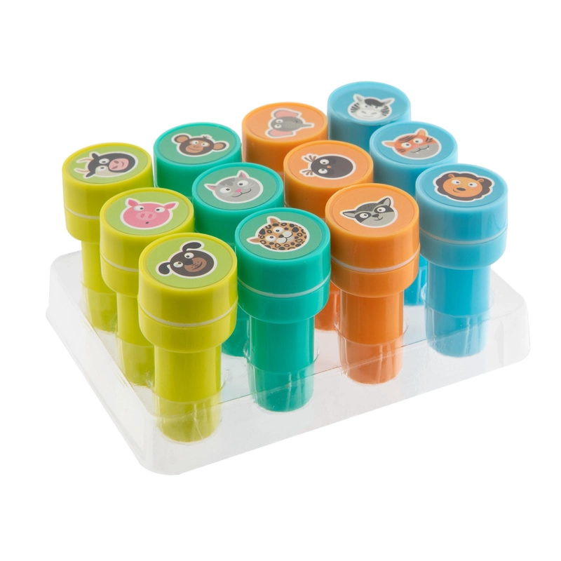 JUEGO DE TIMBRES CELESTE 12 PIEZAS MOXY - 2
