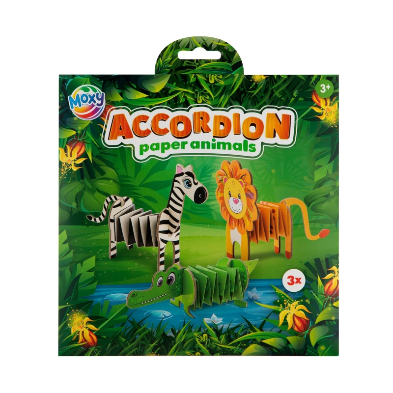 ANIMALES DE PAPEL ACORDEON LEON MOXY - 1