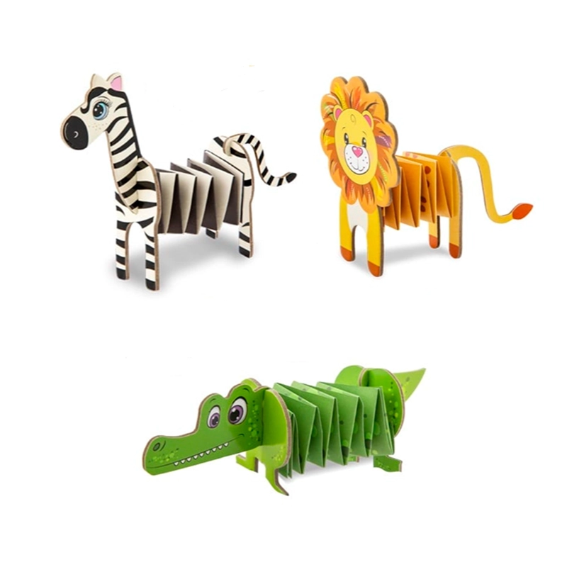 ANIMALES DE PAPEL ACORDEON LEON MOXY - 2
