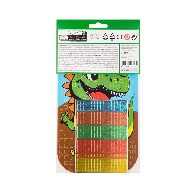 ARTE DE MOSAICO DINOSAURIO MOXY - 2