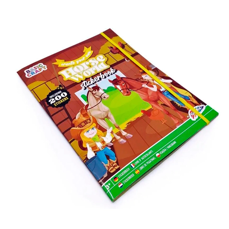 LIBRO STICKERS MUNDO DE CABALLOS MOXY - 3