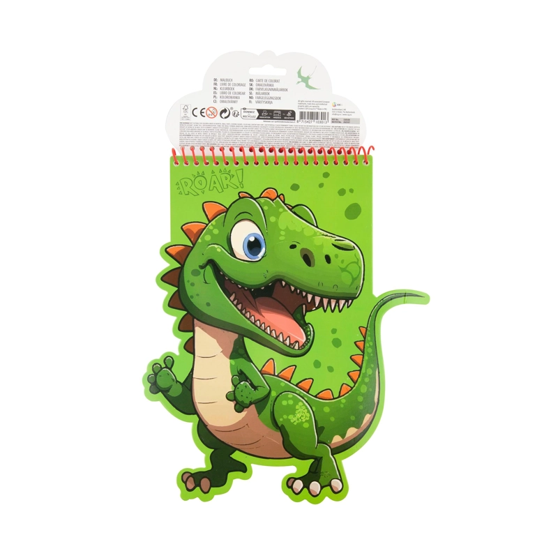 LIBRO PARA PINTAR DINOSAURIO MOXY - 2