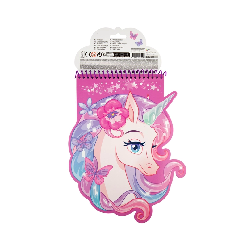 LIBRO PARA PINTAR UNICORNIO MOXY - 2