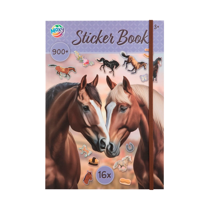 LIBRO STICKERS CABALLOS MOXY - 1