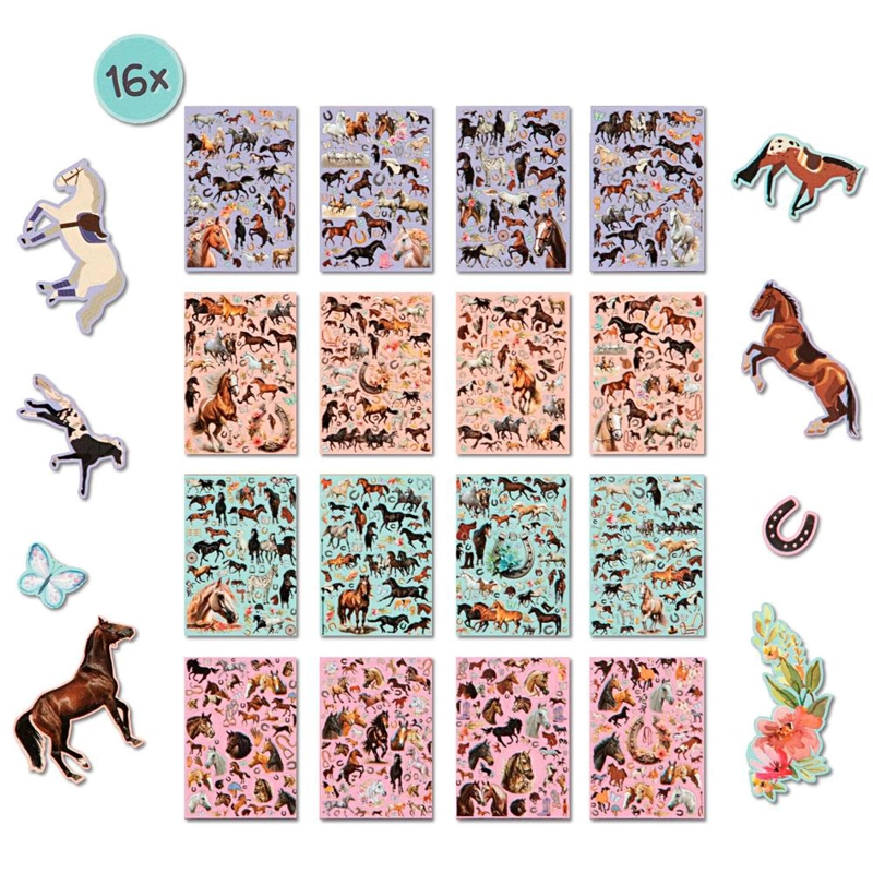 LIBRO STICKERS CABALLOS MOXY - 2