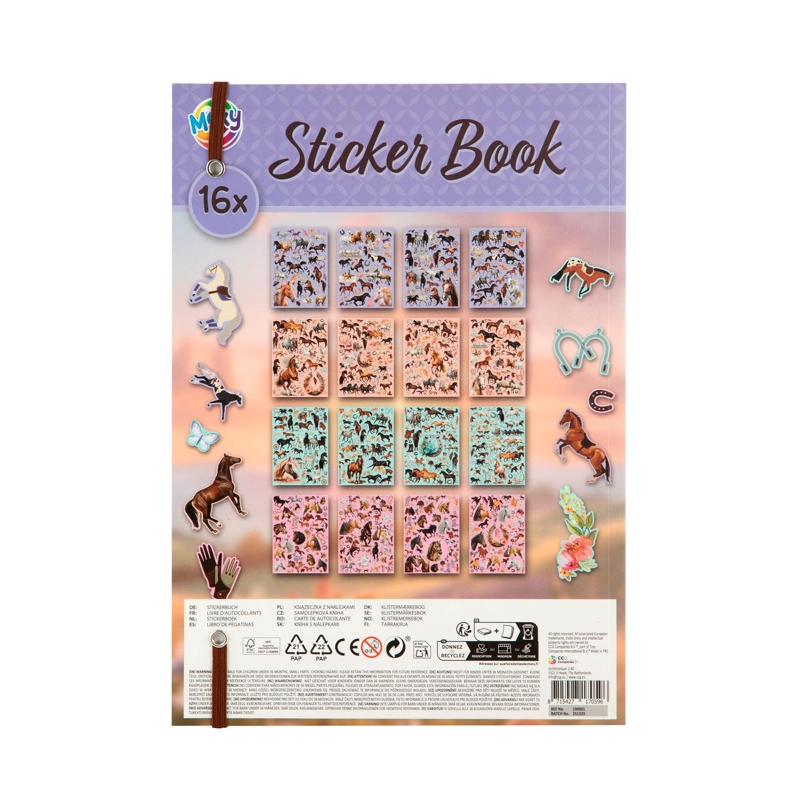 LIBRO STICKERS CABALLOS MOXY - 3
