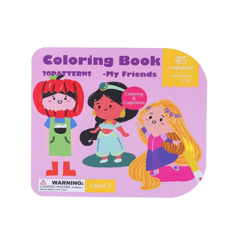 LIBRO DE PINTAR AMIGOS TOOKY TOY