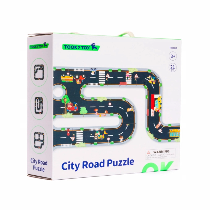 PUZZLE CARRETERA DE CIUDAD TOOKY TOY - 1
