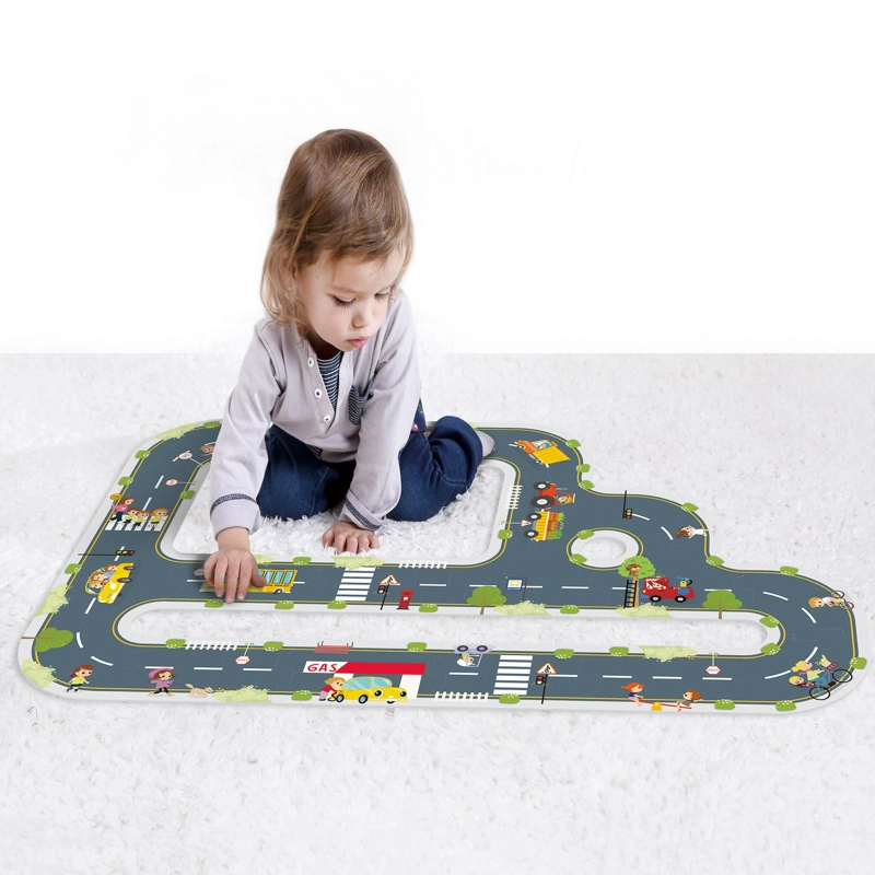PUZZLE CARRETERA DE CIUDAD TOOKY TOY - 4