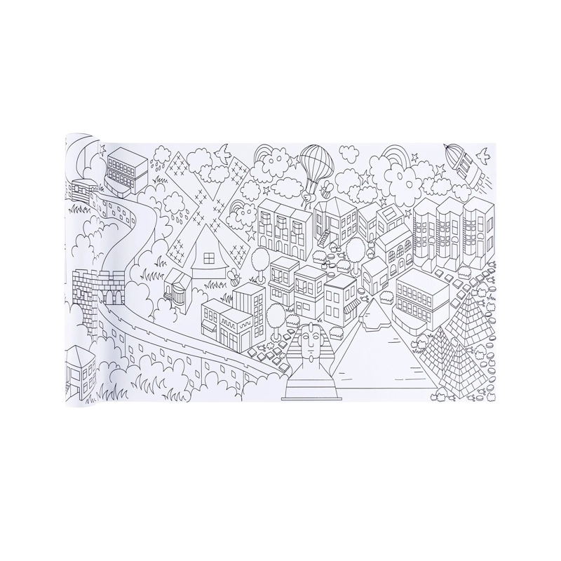 POSTER PARA PINTAR CUIDADES DEL MUNDO TOOKY TOY - 4
