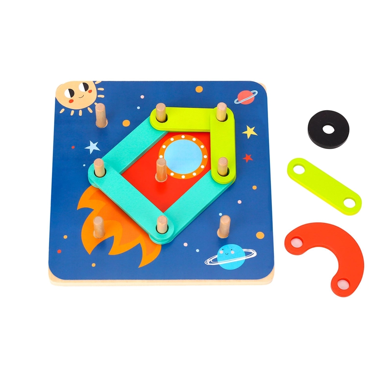 PUZZLE DE APRENDIZAJE FIGURAS GEOME TRICAS TOOKY TOY - 3