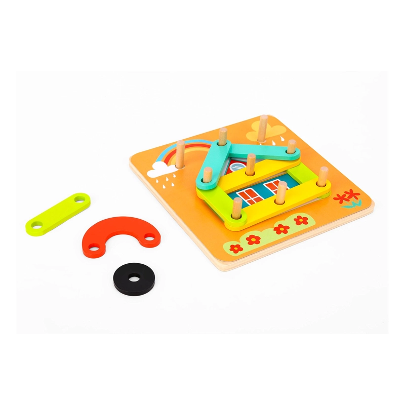 PUZZLE DE APRENDIZAJE FIGURAS GEOME TRICAS TOOKY TOY - 4