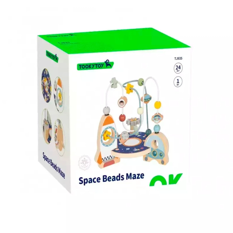 LABERINTO ESPACIAL DE MADERA TOOKY TOY - 1