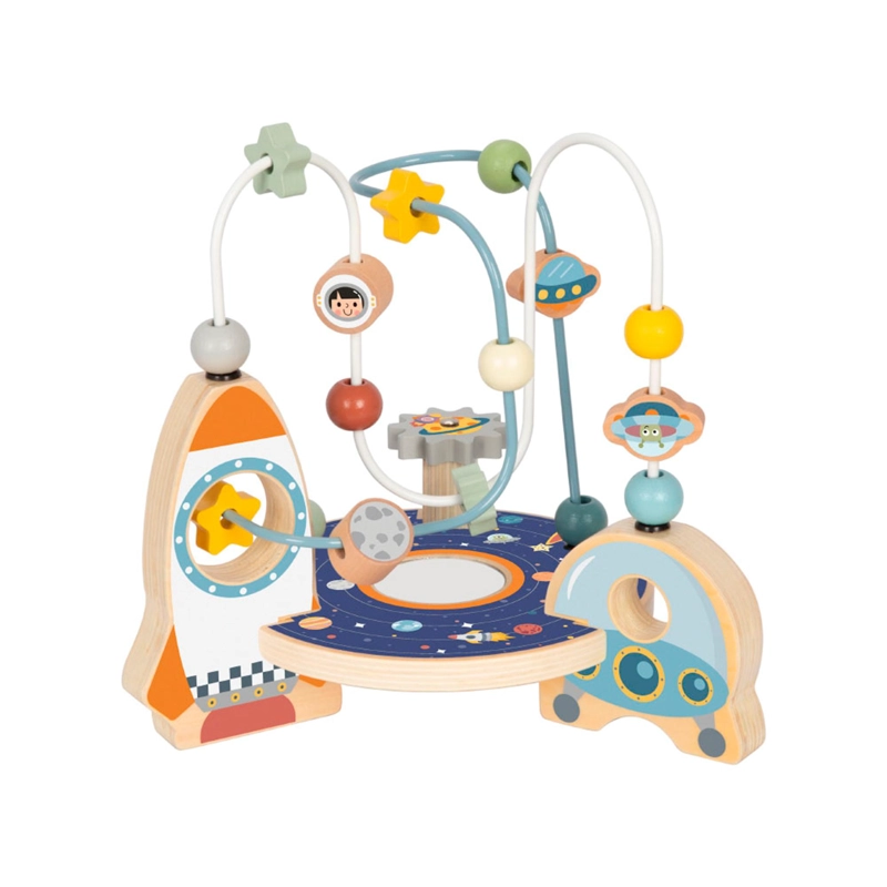 LABERINTO ESPACIAL DE MADERA TOOKY TOY - 2