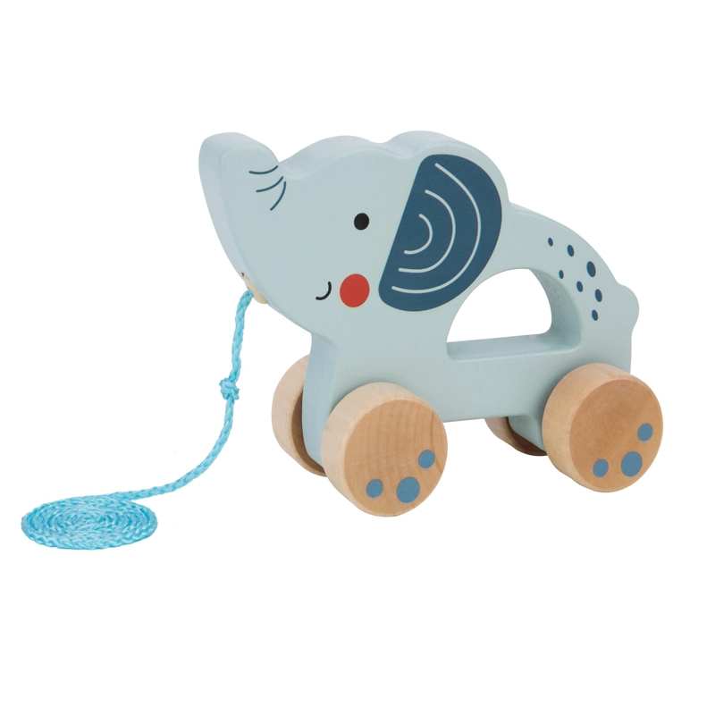 ELEFANTE DE MADERA PARA ARRASTRAR TOOKY TOY - 2