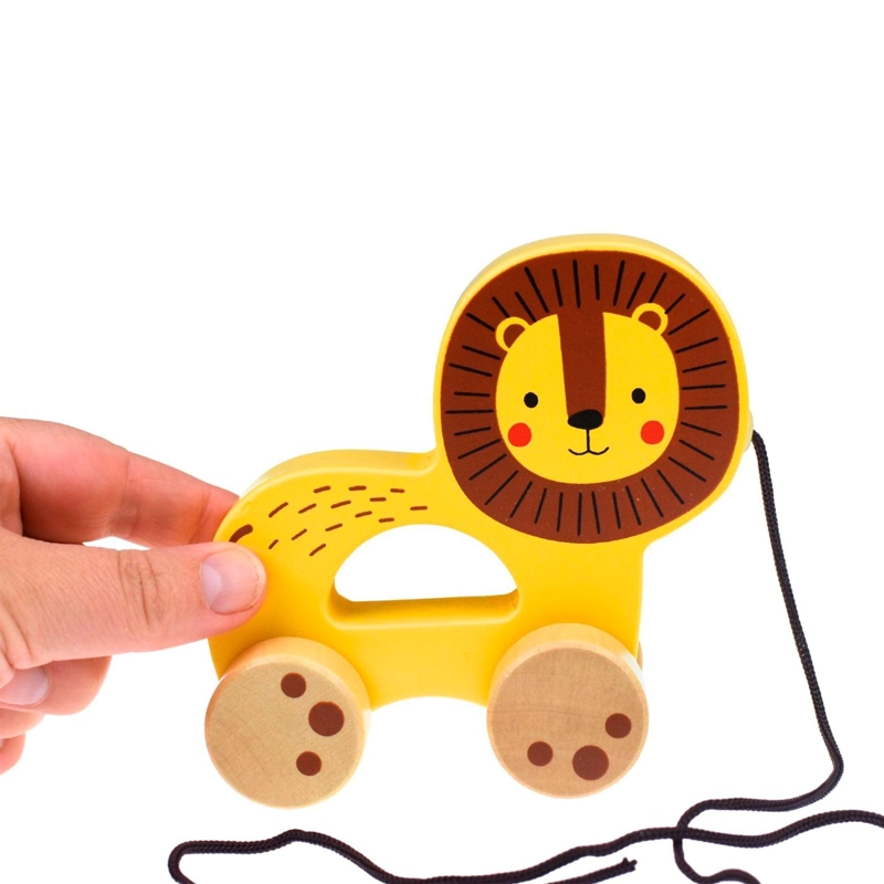 LEON DE MADERA PARA ARRASTRAR TOOKY TOY - 3