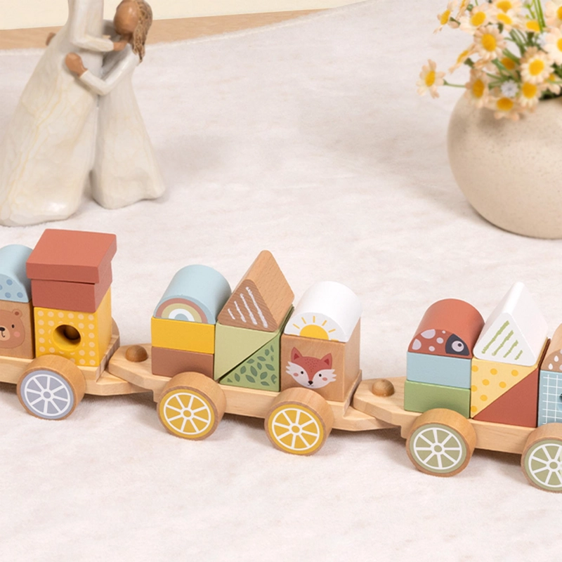 TREN APILABLE ANIMALES DEL  BOSQUE TOOKY TOY - 6