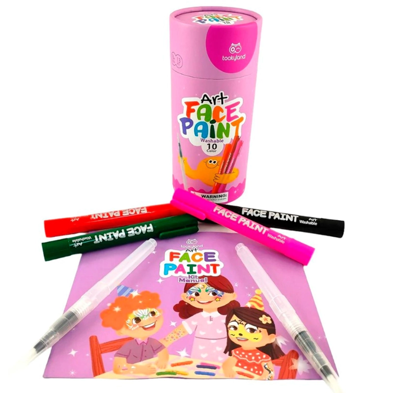 PINTURA DE CARA 10 COLORES TOOKY TOY - 2