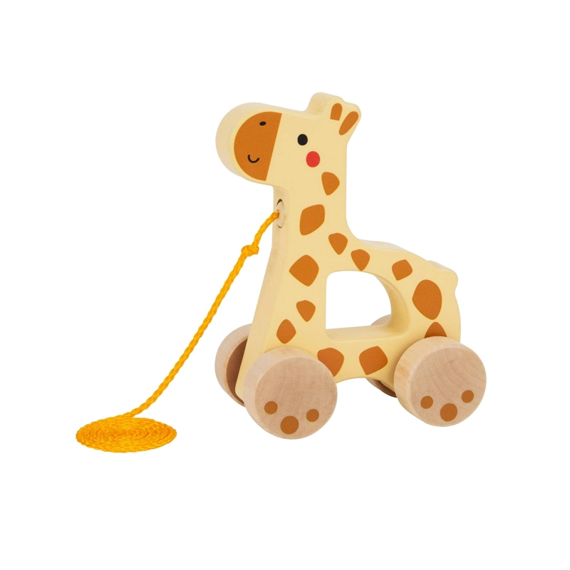 JIRAFA DE MADERA PARA ARRASTRAR TOOKY TOY - 3