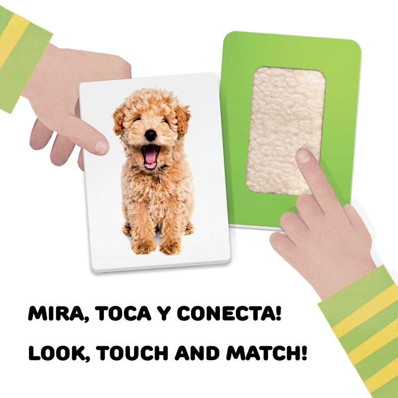 TARJETAS DIDACTICAS TACTILES MONTESSORI HEADU - 2