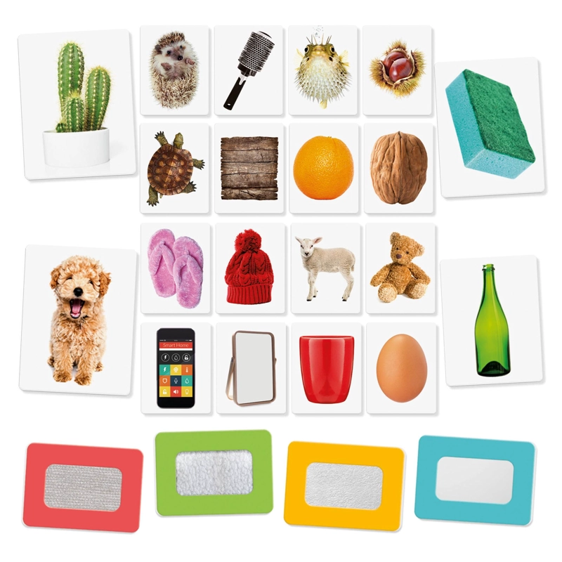 TARJETAS DIDACTICAS TACTILES MONTESSORI HEADU - 3