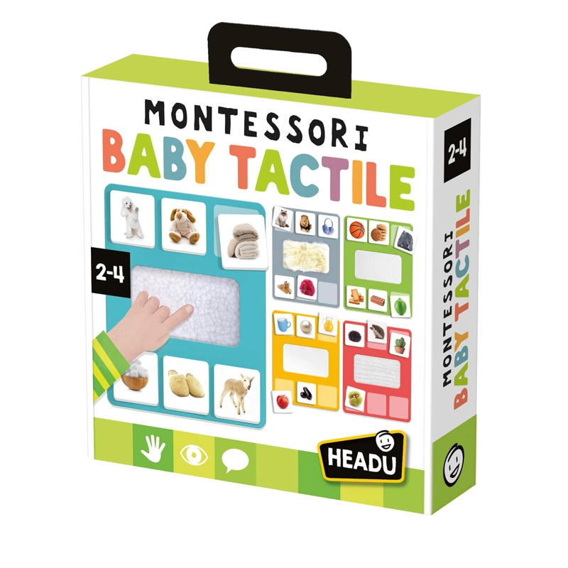 ENCICLOPEDIA TACTIL INFANTIL MONTESSORI HEADU - 1