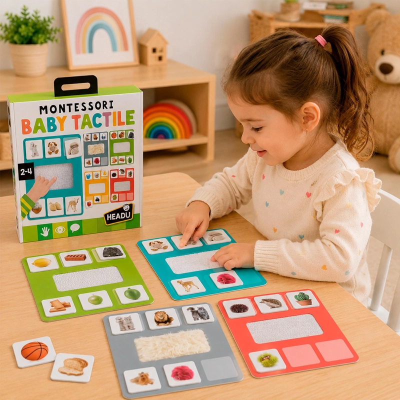 ENCICLOPEDIA TACTIL INFANTIL MONTESSORI HEADU - 4