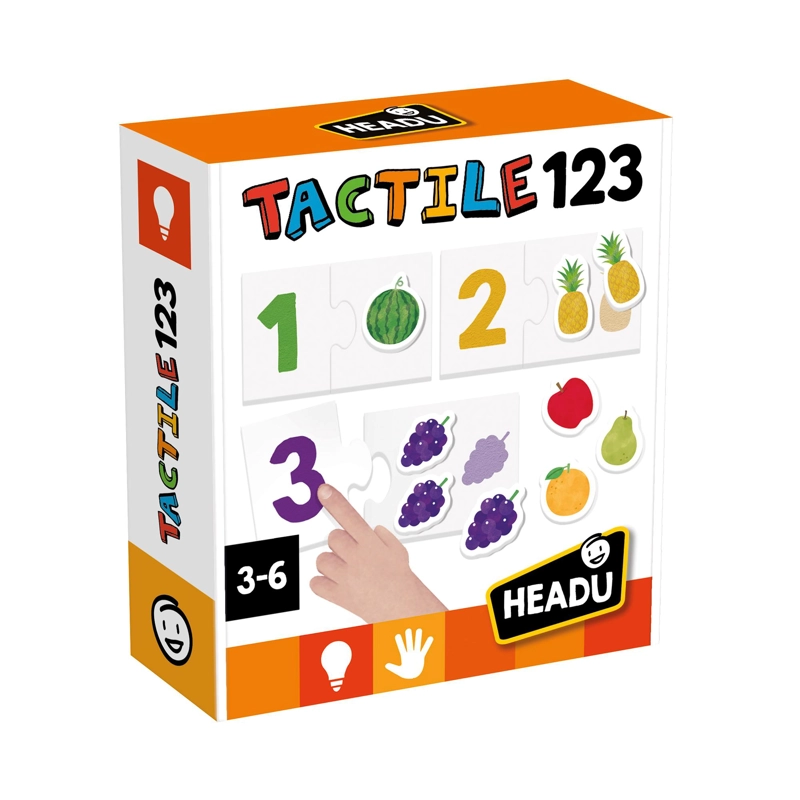 JUEGO NUMEROS TACTILES MONTESSORI HEADU - 1