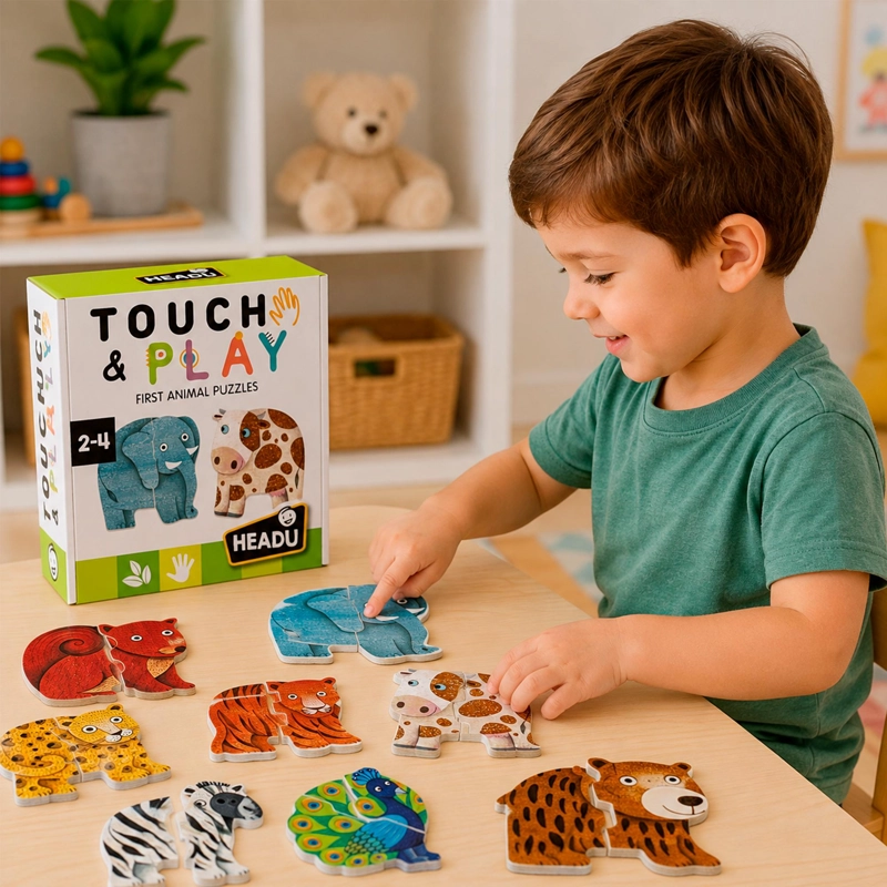 MI PRIMER PUZZLE DE ANIMALES HEADU - 3
