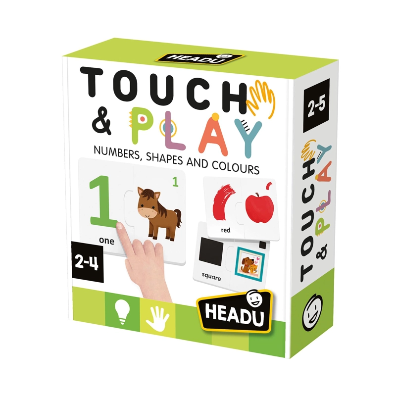 JUEGO DE NUMEROS, FORMAS Y COLORES  HEADU - 1
