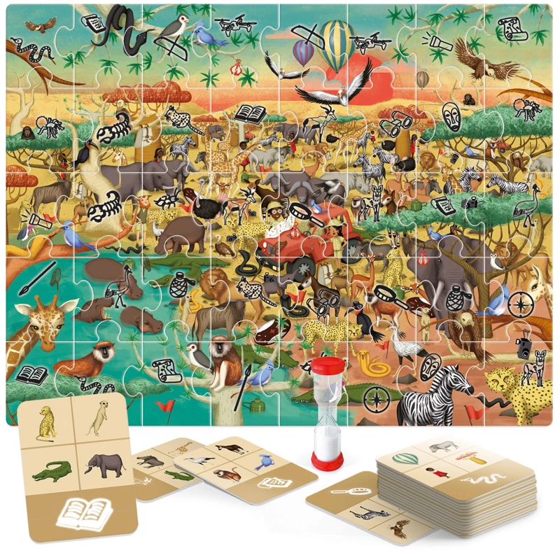 PUZZLE SAFARI RAYOS X HEADU - 2