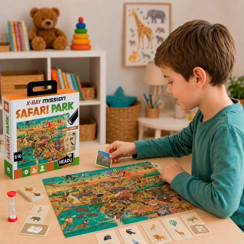 PUZZLE SAFARI RAYOS X HEADU - 3
