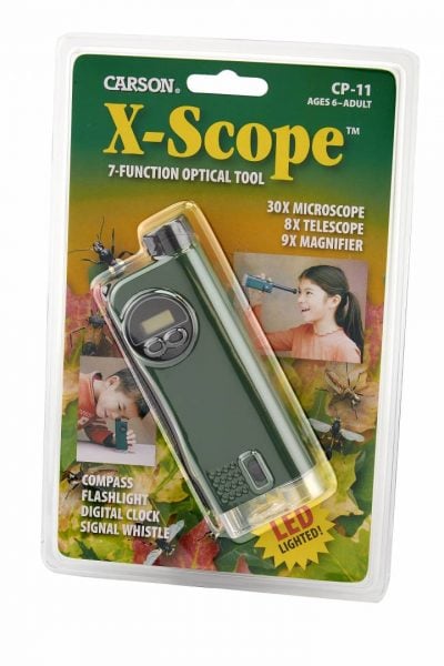 MICROSCOPIO CARSON DE BOLSILLO 7EN1 X-SCOPE - 3