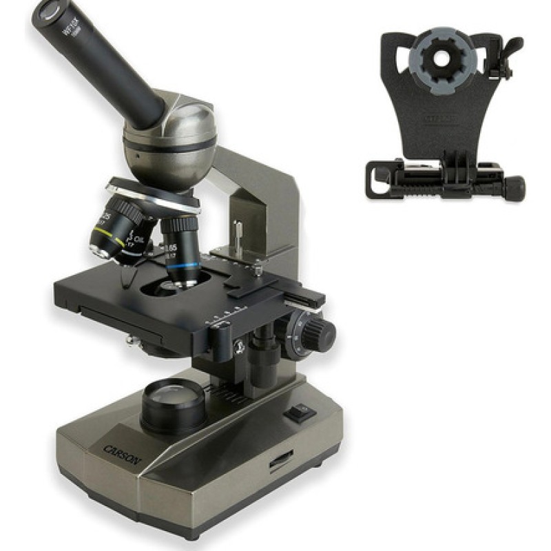 MICROSCOPIO BIOLÓGICO CARSON MS-100SP - 2