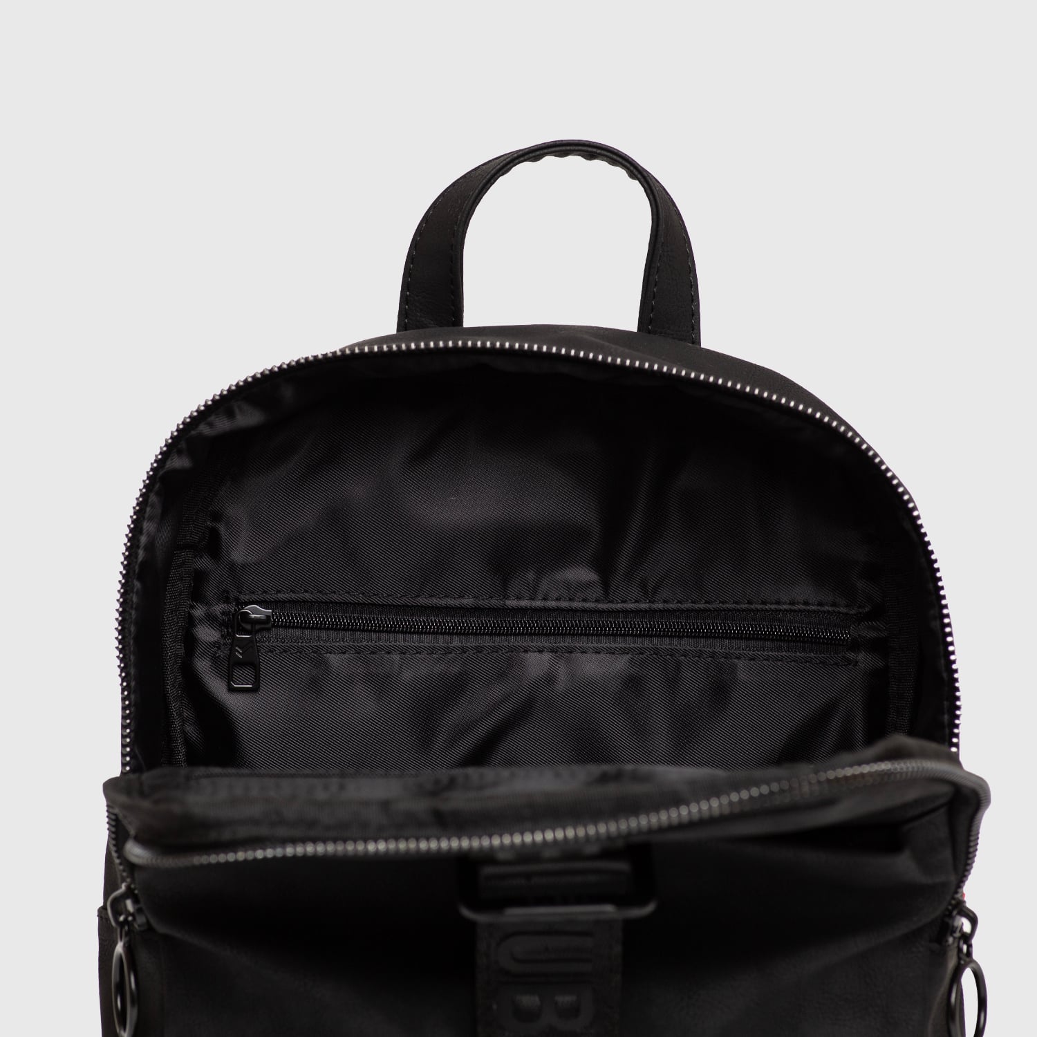 MOCHILA SUEDE GLAM BLACK BUBBA ESSENTIALS - 4