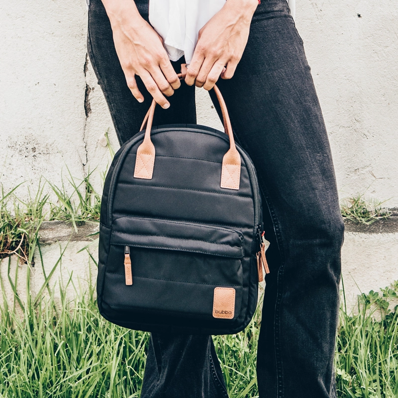 MOCHILA MONTREAL FANCY BLACK PETIT MINI BUBBA ESSENTIALS - 2