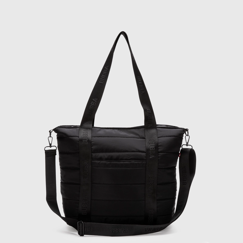 CARTERA TOTE ORIGINALS MATTE BLACK VELVET BUBBA ESSENTIALS - 6