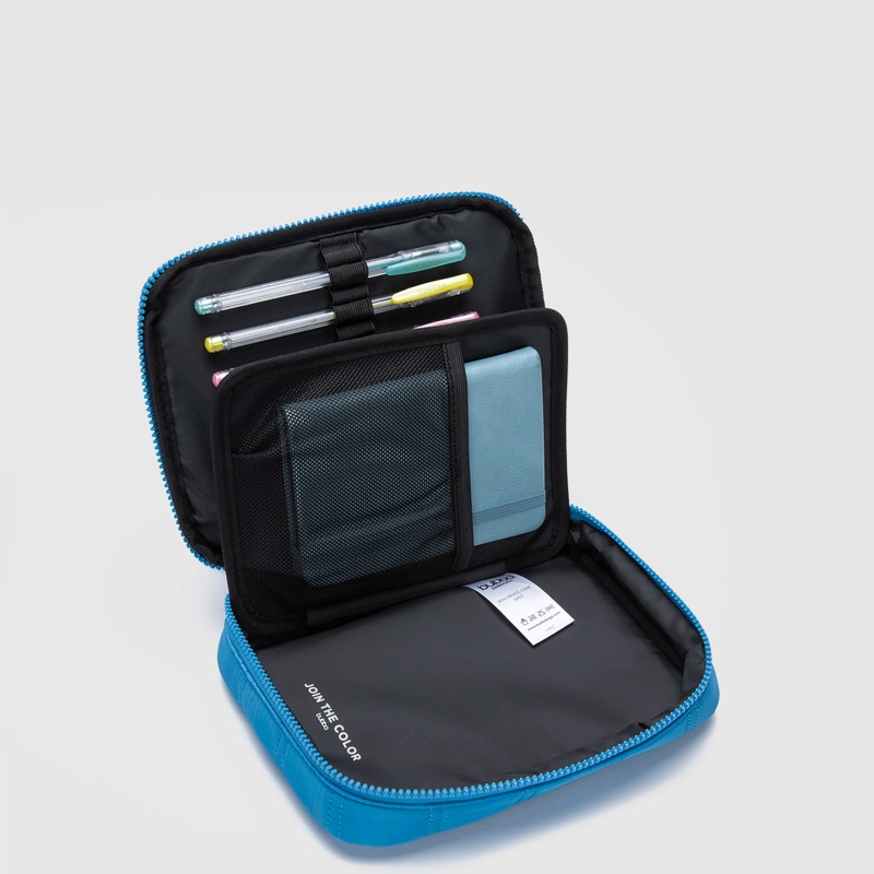 ESTUCHE BOX PENCIL ORIGINALS MATTE AZURE BUBBA ESSENTIALS - 7