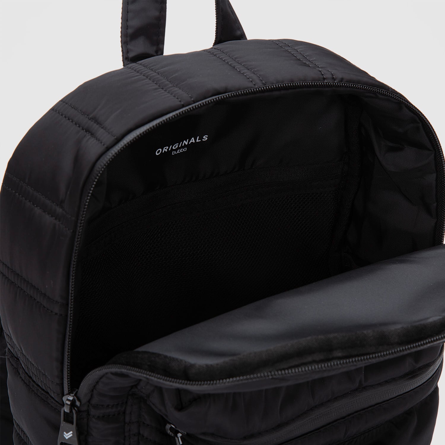 MOCHILA ORIGINALS MATTE BLACK VELVET MINI BUBBA ESSENTIALS - 6