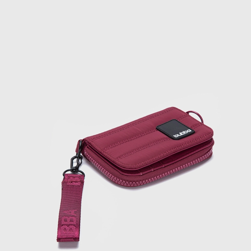 BILLETERA ORIGINALS MATTE RUBY RED MINI BUBBA ESSENTIALS - 3
