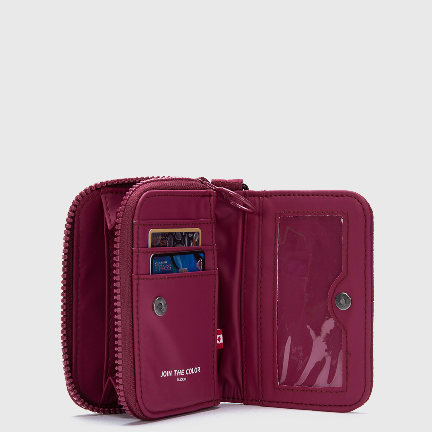 BILLETERA ORIGINALS MATTE RUBY RED MINI BUBBA ESSENTIALS - 4
