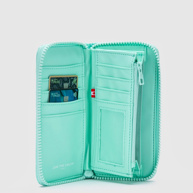 BILLETERA ORIGINALS MATTE AQUA REGULAR BUBBA ESSENTIALS - 4