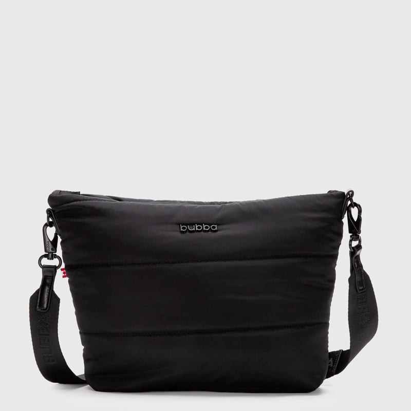 CARTERA PURSE ORIGINALS MATTE BLACK VELVET BUBBA ESSENTIALS - 2