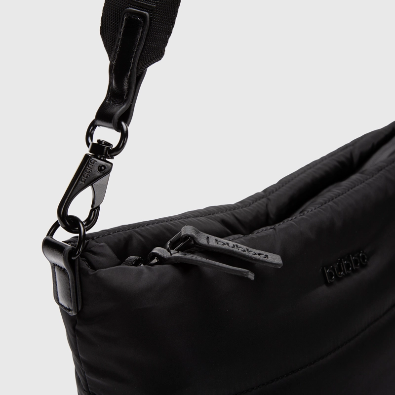 CARTERA PURSE ORIGINALS MATTE BLACK VELVET BUBBA ESSENTIALS - 3