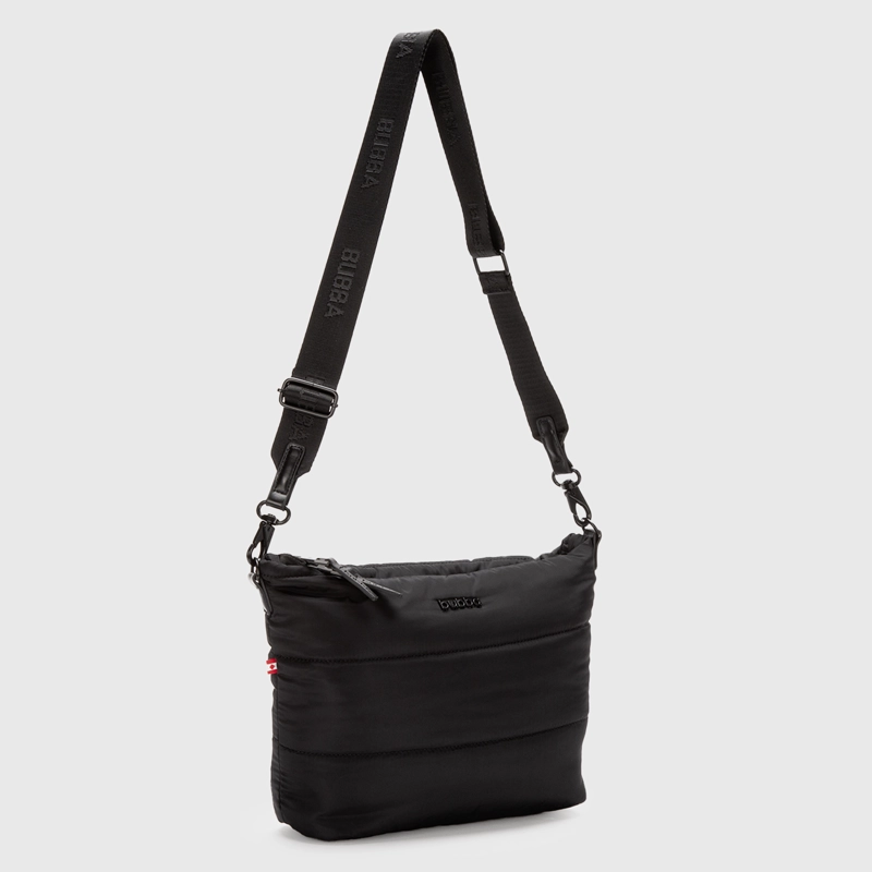 CARTERA PURSE ORIGINALS MATTE BLACK VELVET BUBBA ESSENTIALS - 4